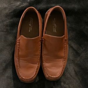 Boys Deer Stag Dress Shoes Size 4 Brown